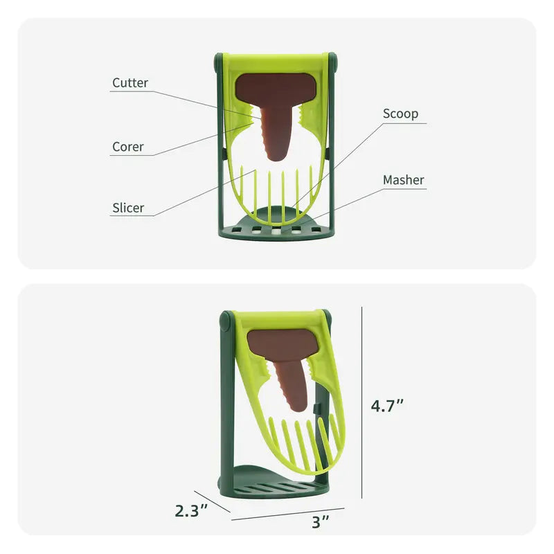 Avocado Slicer, Multifunctional Avocado Cutter, Fruit Slicer, Fruit Corer, Kitchen Tool for Home Use, Kitchen Gadgets