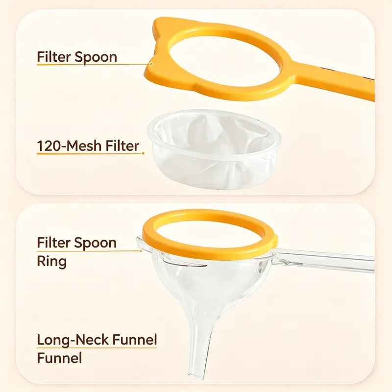 Kitchen Sieve Filter Screen, Kitchen Utensil Colander Accessory for Food Straining Kitchen Utensils