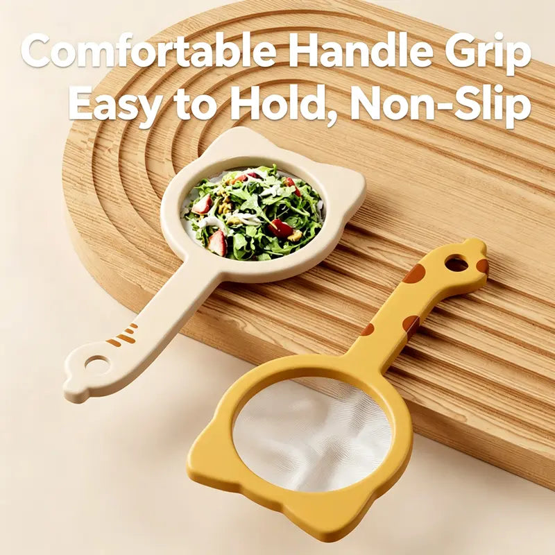 Kitchen Sieve Filter Screen, Kitchen Utensil Colander Accessory for Food Straining Kitchen Utensils