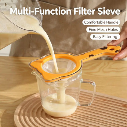 Kitchen Sieve Filter Screen, Kitchen Utensil Colander Accessory for Food Straining Kitchen Utensils